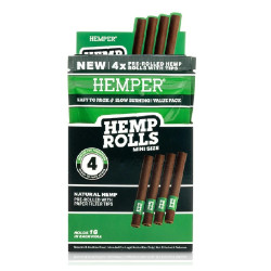 Hemper Roll + Glass Tips KS x4