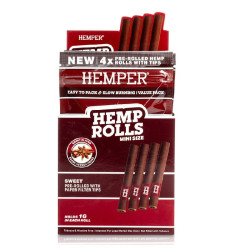 Hemper Roll + Glass Tips KS x4