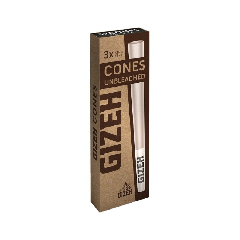 Gizeh Cones Unbleached + Tips