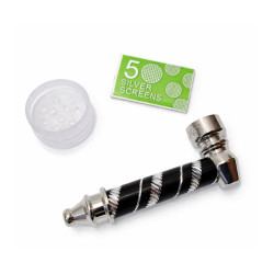 Pipa Metal con Tapa + Picador DK 8025D