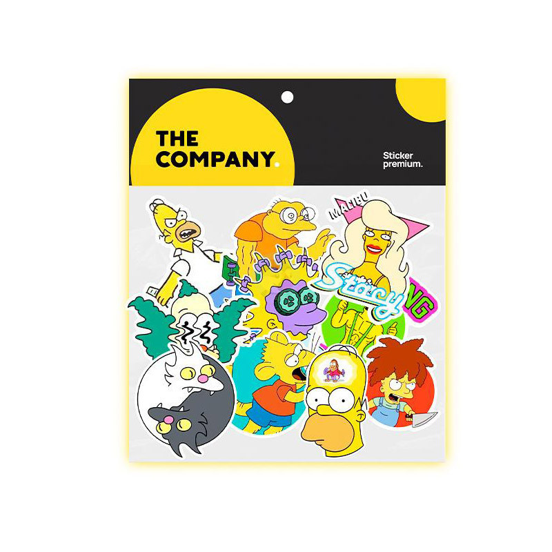 The Company Stickers Los Simpsons