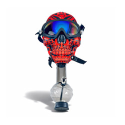 Mascara Bong Mask Red Skull BM04