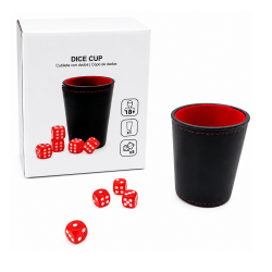 Cubilete Generala Con Dados Rojos YYDC 104