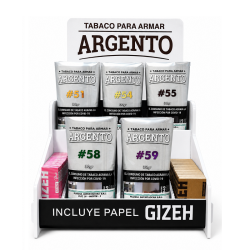 Exhibidor Argento 30gr + Papel