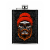 Petaca Calavera 8oz