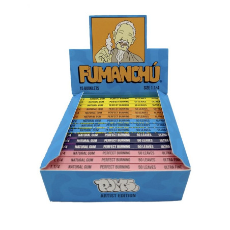 Fumanchu 1 1/4 (15 Unid x Display) Papeles