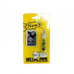 Pipa Metalica Chica DK 8001