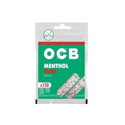 OCB Filtros Slim Menthol x 150
