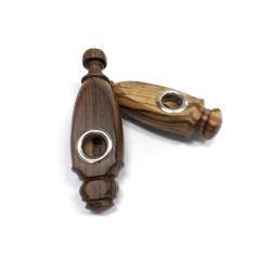 Pipa Madera Torneada Grande