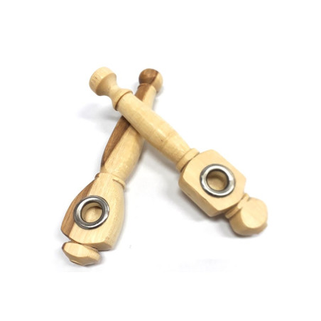 Pipa Madera Torneada Fina