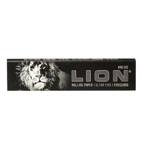 Lion Negro Ultra Fino King Size Papeles