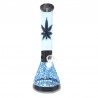 Bong de Vidrio Azul Canabis GDE BNG 052C