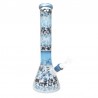 Bong de Vidrio Calavera Azul  GDE BNG 075