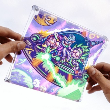 T420 Bandeja Acrilico Rick & Morty