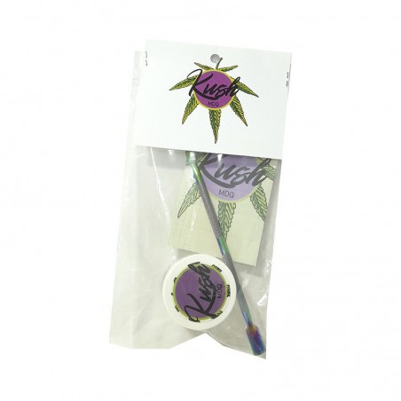 Kush Combo Herramienta + Recipiente Vidrio Grande