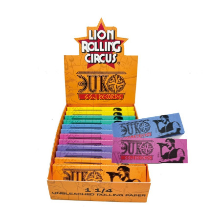 Lion Unbleached 1 1/4 Duki Papeles