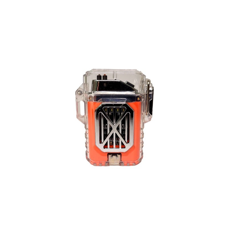 Zeus Encendedor USB Transparente ARC003