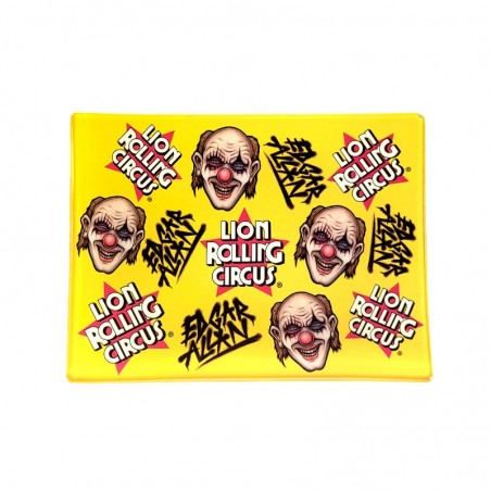 Lion Rolling Circus Glass Bandeja Mini