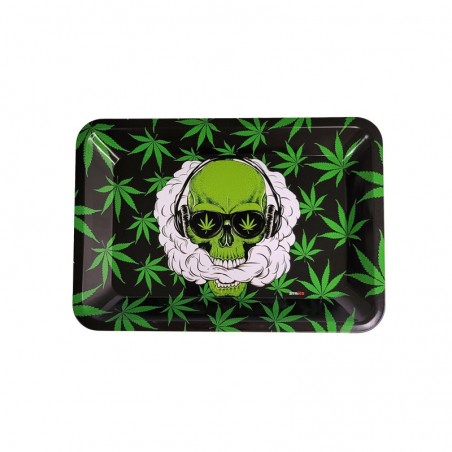 Bandeja Metal Chica Sunglass Skull MT56