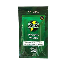 Zeus Wrap Organic Hemp Blunt x5