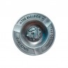 Bulldog Cenicero Metalico Relieve