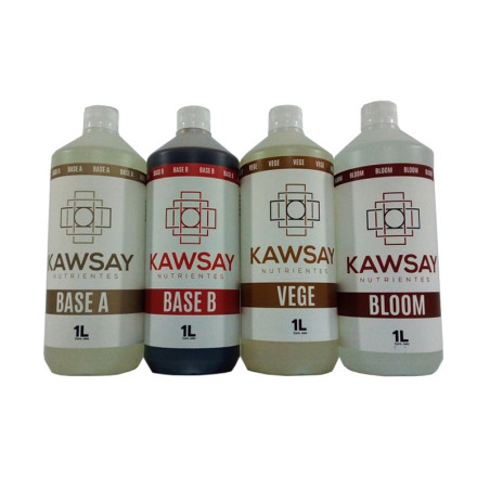 Kawsay Combo 1000ml (Base A + Base B + Vege + Bloom )