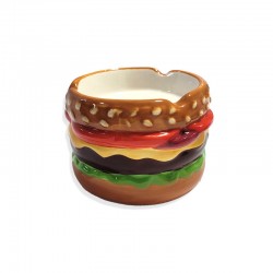 Cenicero Ceramica Hamburguesa
